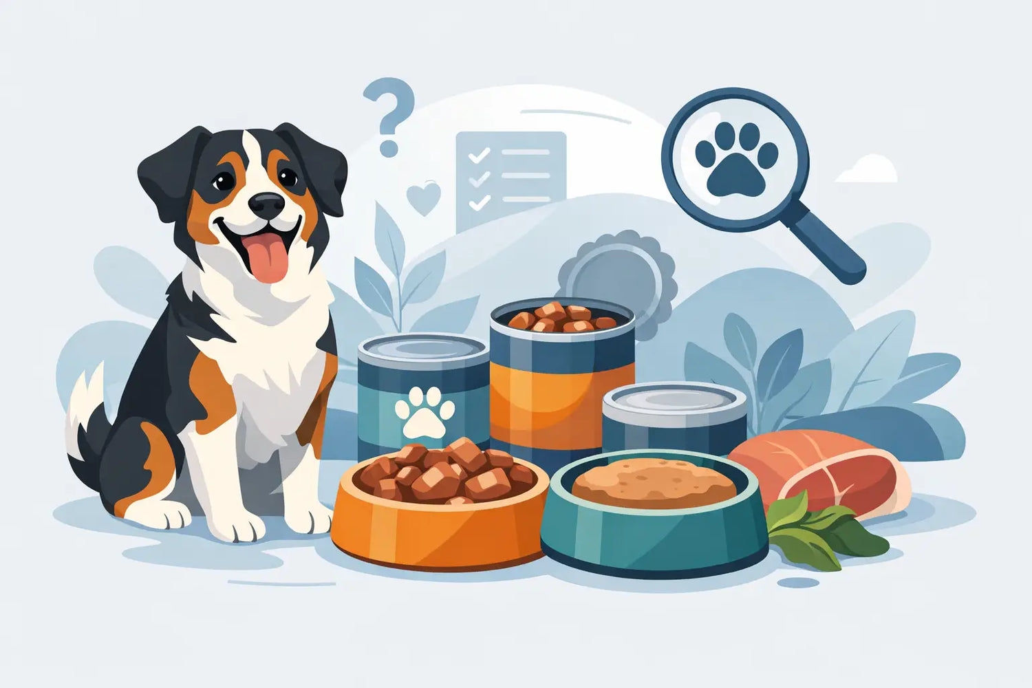 Bedste vådfoder til hund - sådan vælger du