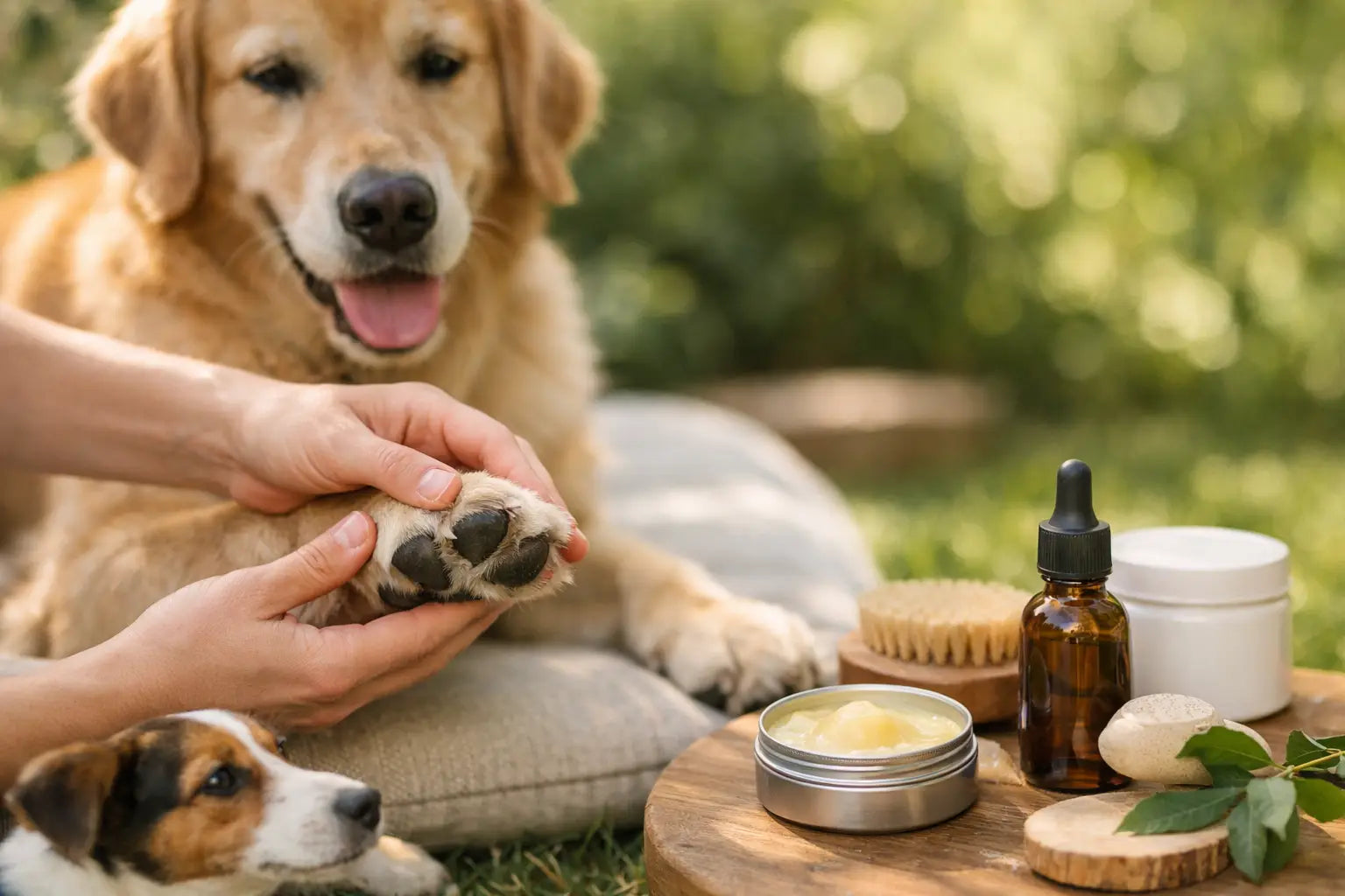 Plejeprodukter til hundepoter der passer til din hund