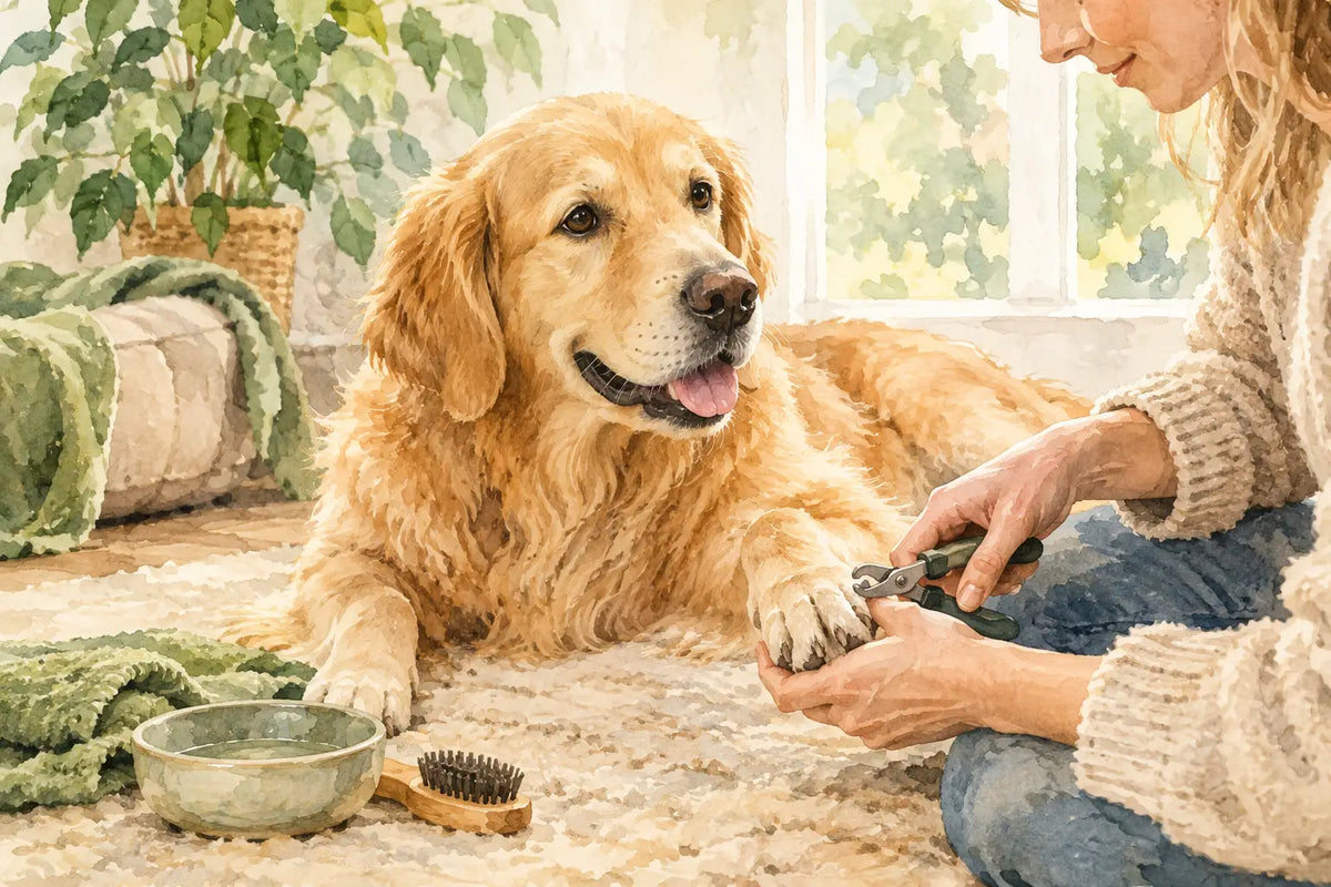 Klopleje til hund - sådan holder du kløerne sunde