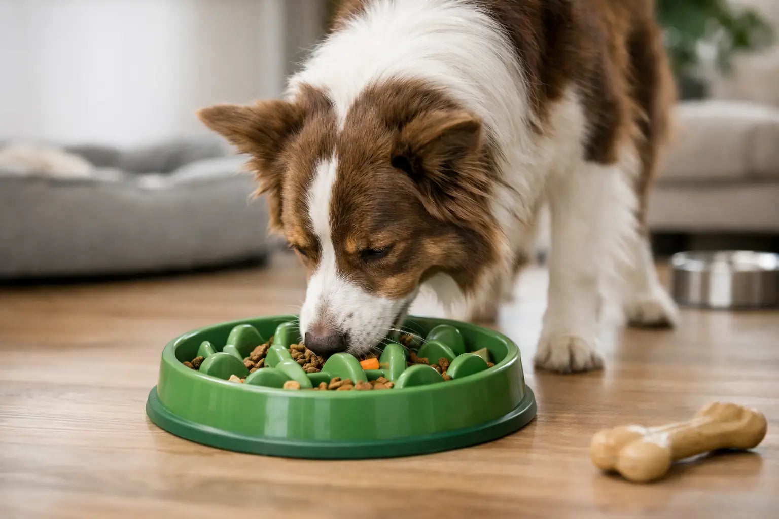 Anmeldelse af slowfeeder til hund