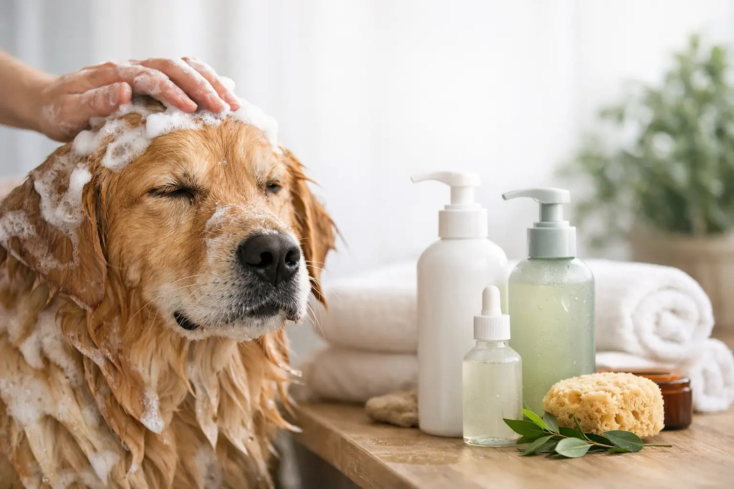 Bedste hundeshampoo til sensitiv hud