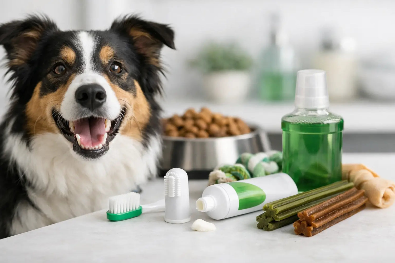 Hundetandpleje produkter til sund mund