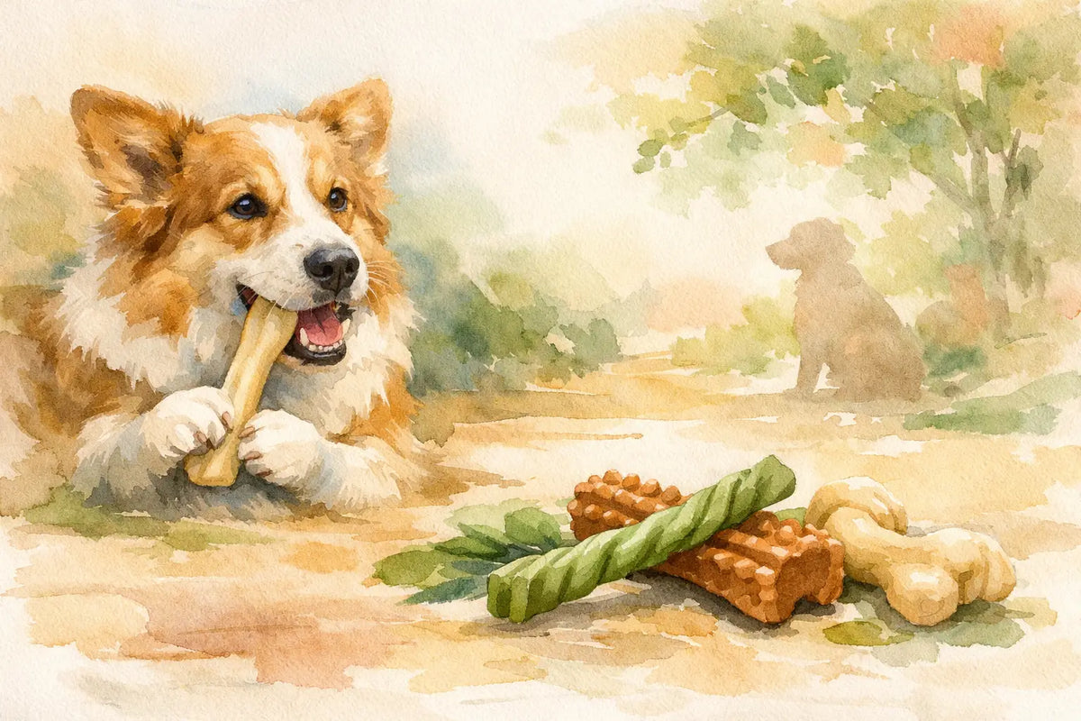 Bedste tyggeben til tandpleje for din hund