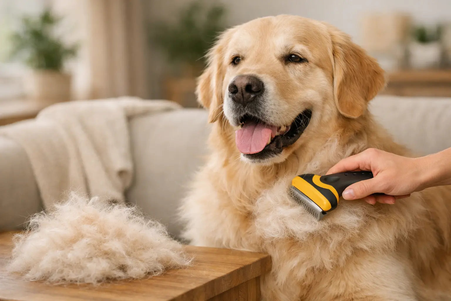 Bedste pelspleje til fældning hos hunde
