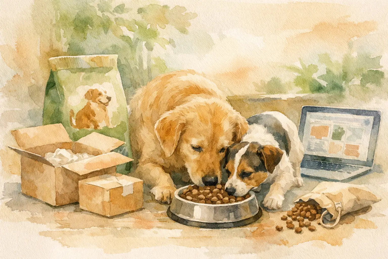 Hundefoder online, der passer til din hund