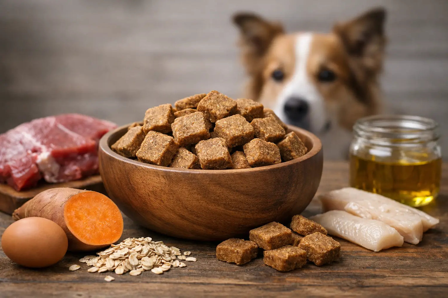 Hundegodbidder med få ingredienser