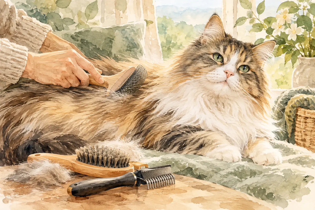 Bedste kattebørster til langhårede katte i praksis