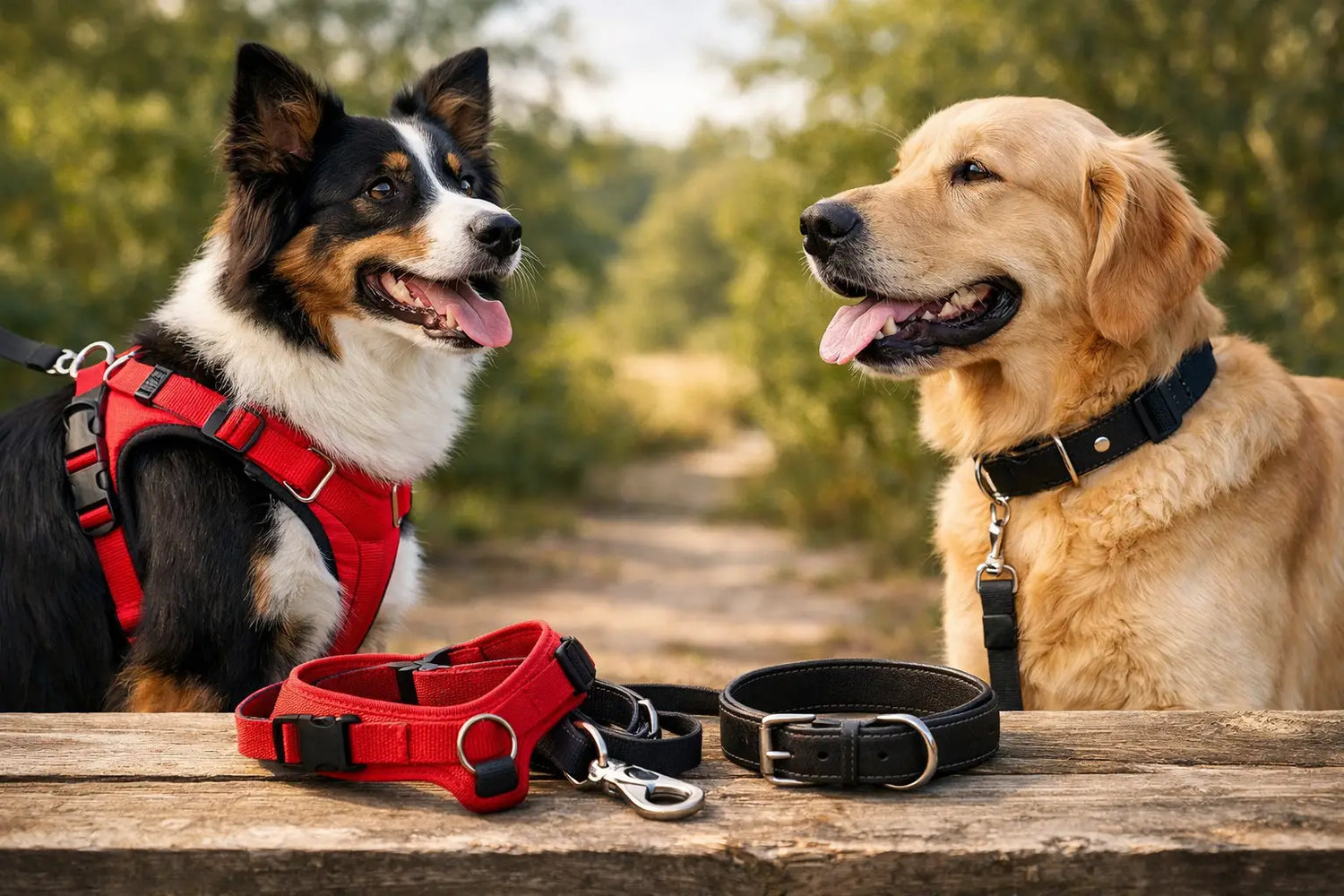 Sele eller halsbånd til hund - hvad er bedst?