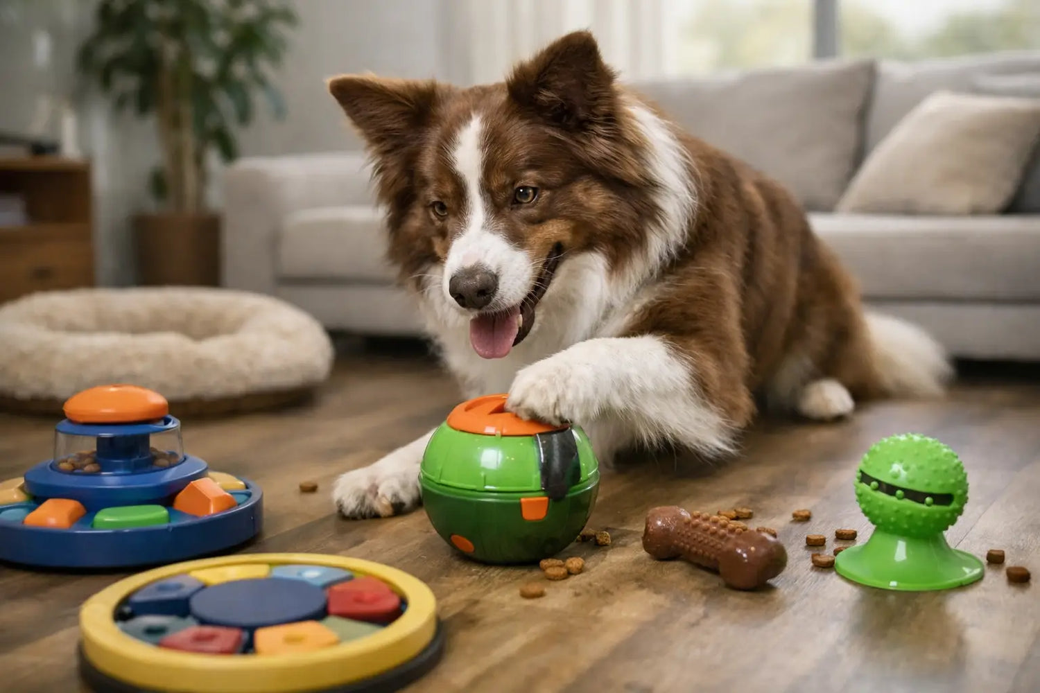 Bedste aktivitetslegetøj til hunde