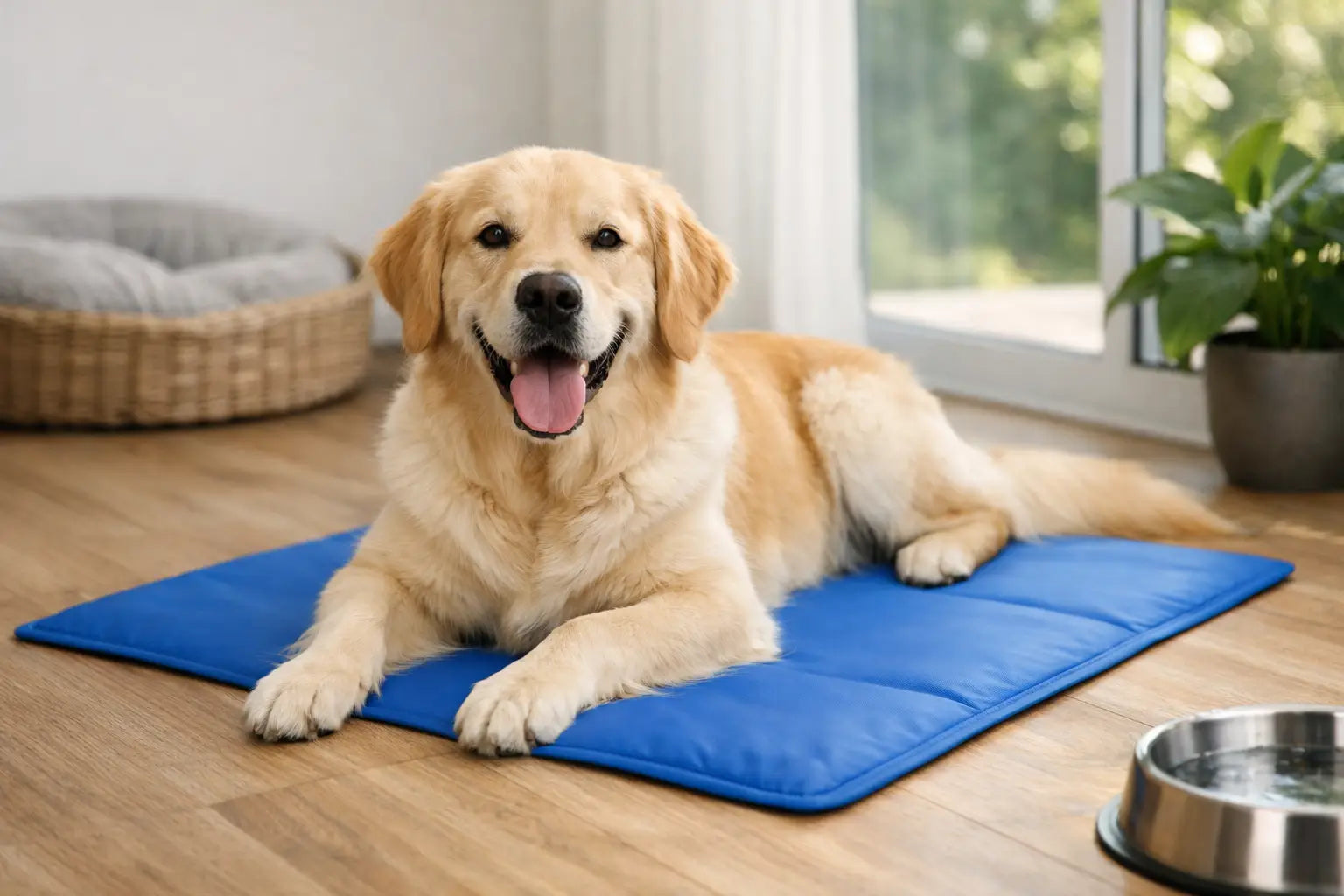 Sådan vælger du kølemåtte til din hund