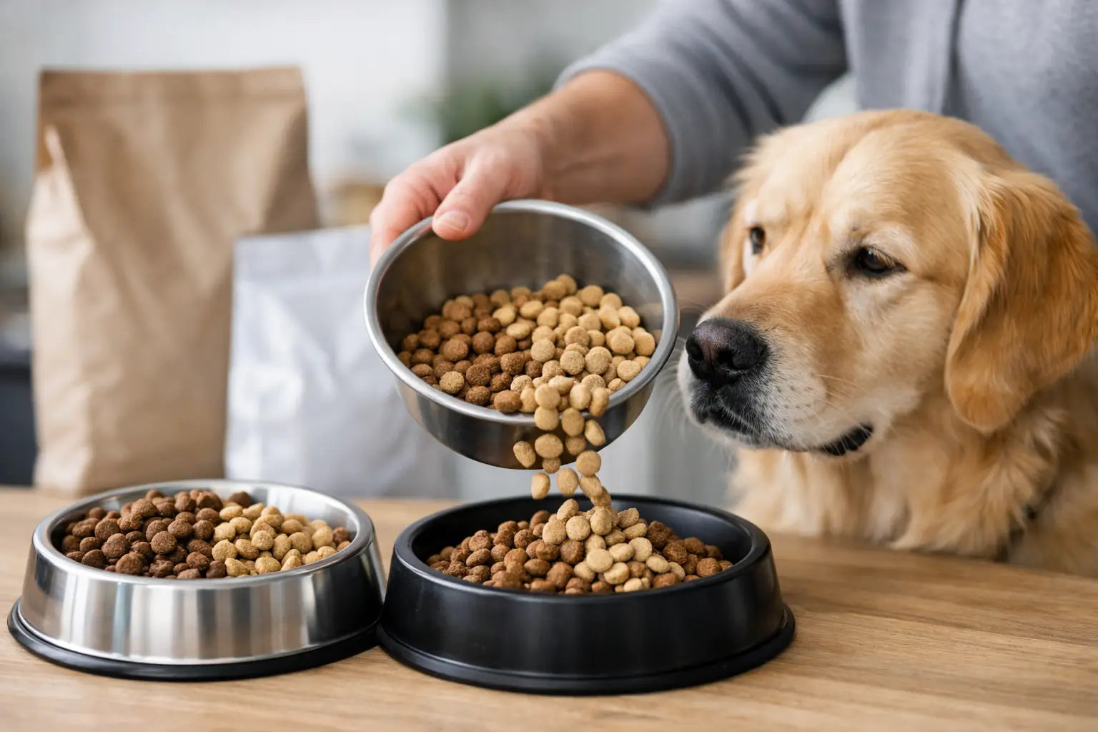 Sådan skifter du hundefoder korrekt