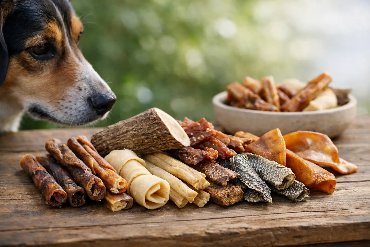 Bedste naturlige tyggeting til hund