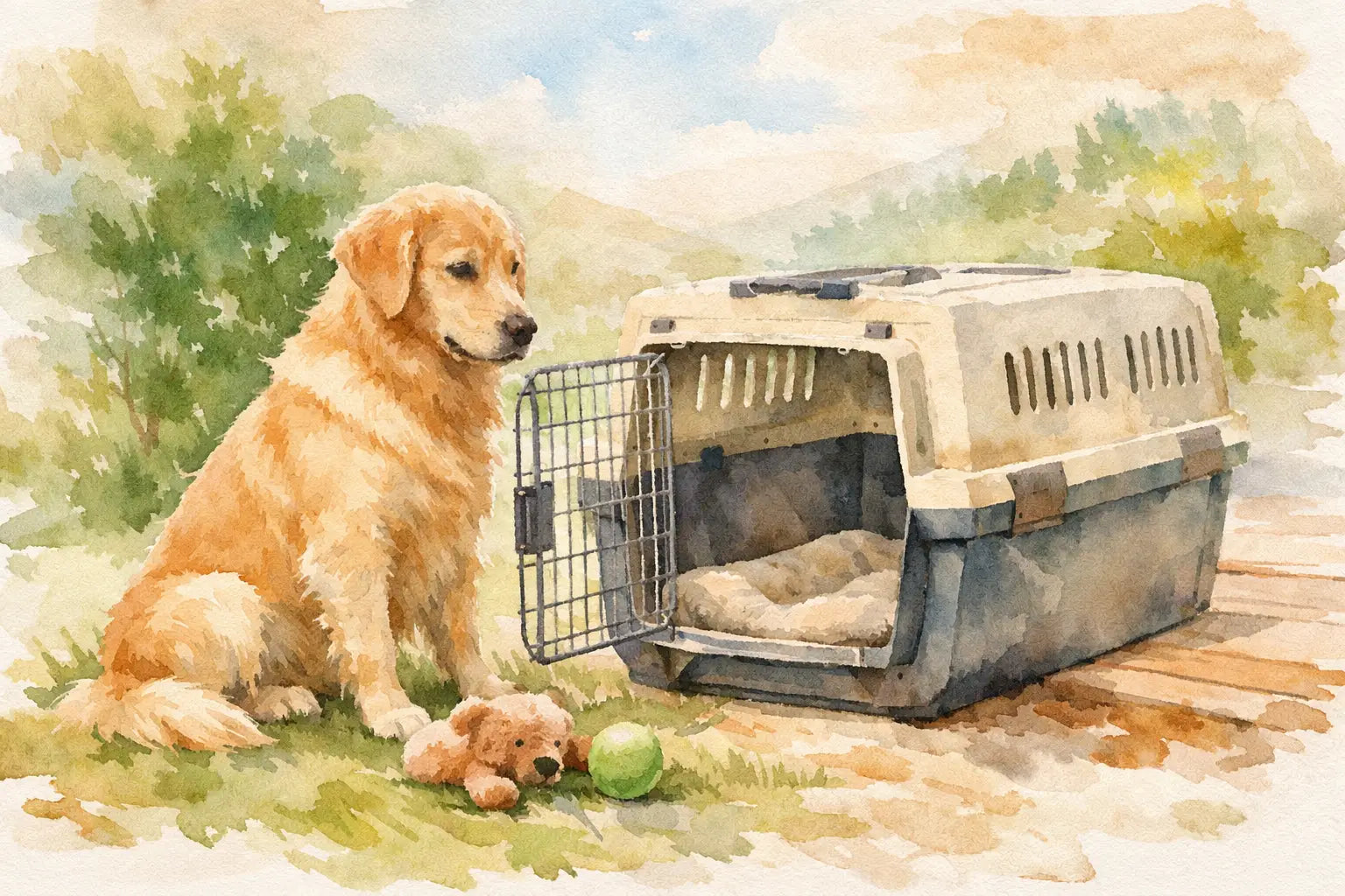 Gennemgang af transportbur til hund før køb