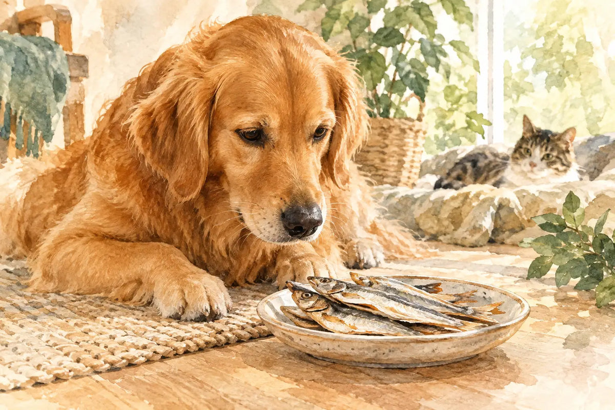 Kan hunde spise tørret fisk? Ja, med omtanke