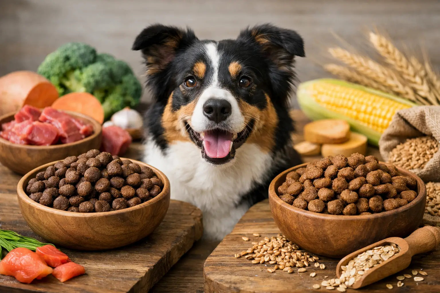 Kornfrit eller kornholdigt hundefoder?