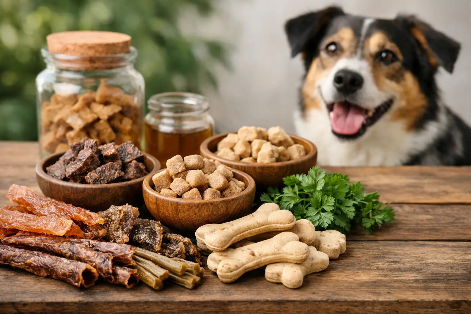 Sådan vælger du naturlige hundegodbidder