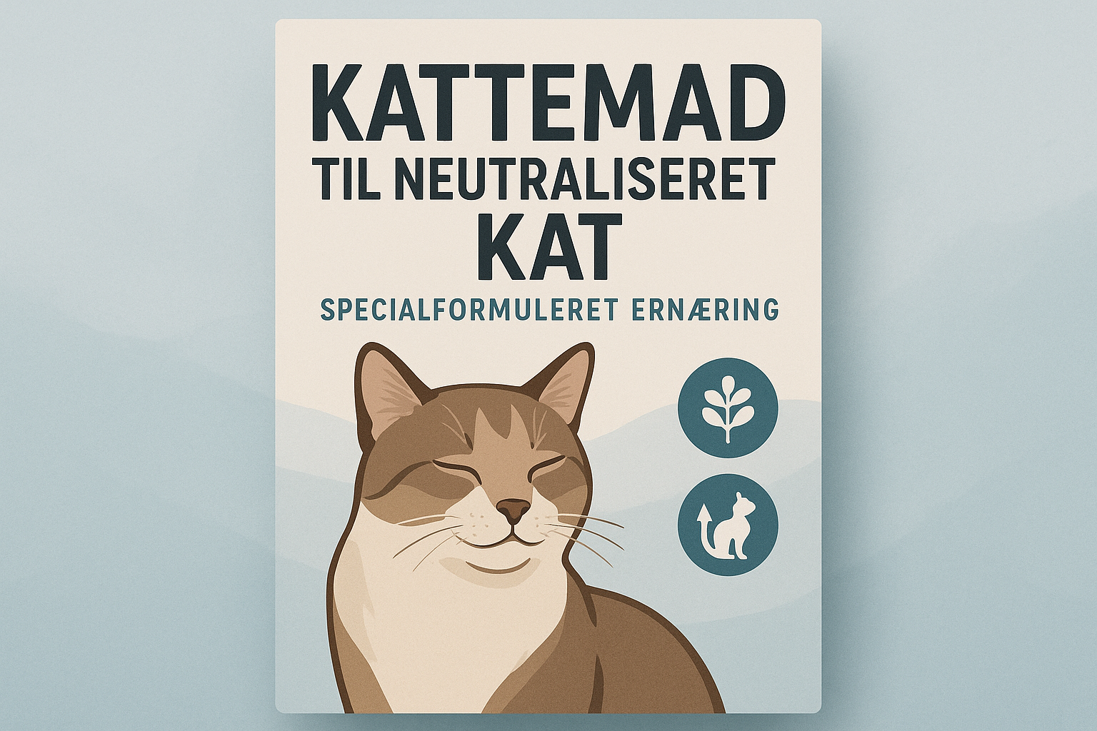 Kattemad til steriliseret kat