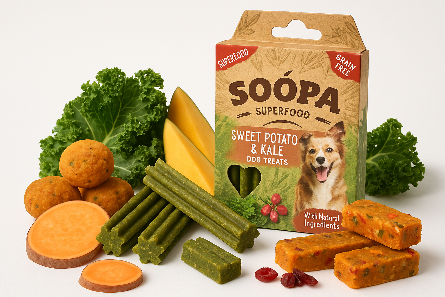 🌱Veganske hundesnacks - FjeldgaardShop.dk