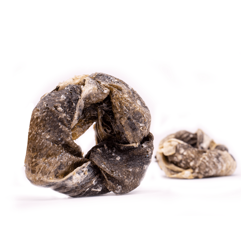 Snack’it Torskeskindsring 100 gr. – 100 % Naturlig Fiskesnack til Hunde - FjeldgaardShop.dk Natursnacks Fisk Snack'it