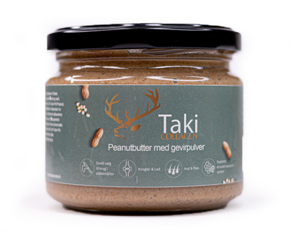 Taki Collagen - Jordnötssmör m. Antler pulver 300 gr.