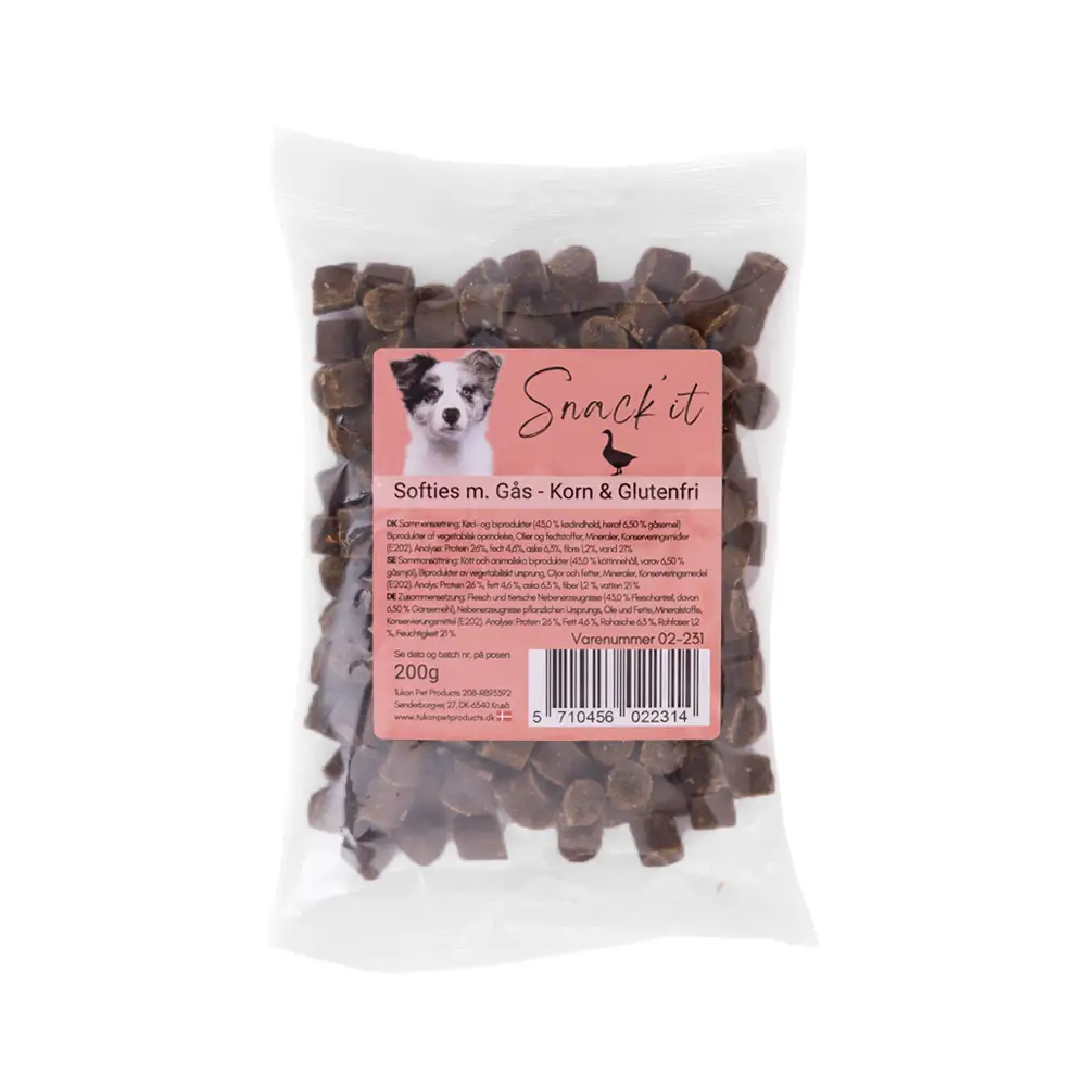 Snack’it Softies med Gås 200 gr. by Snack'it