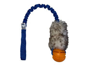 Hundelegetøj - Fenriz Aktiv Bungee m. Fåreskind og Bold - FjeldgaardShop.dk Hundelegetøj uden piv Fenriz