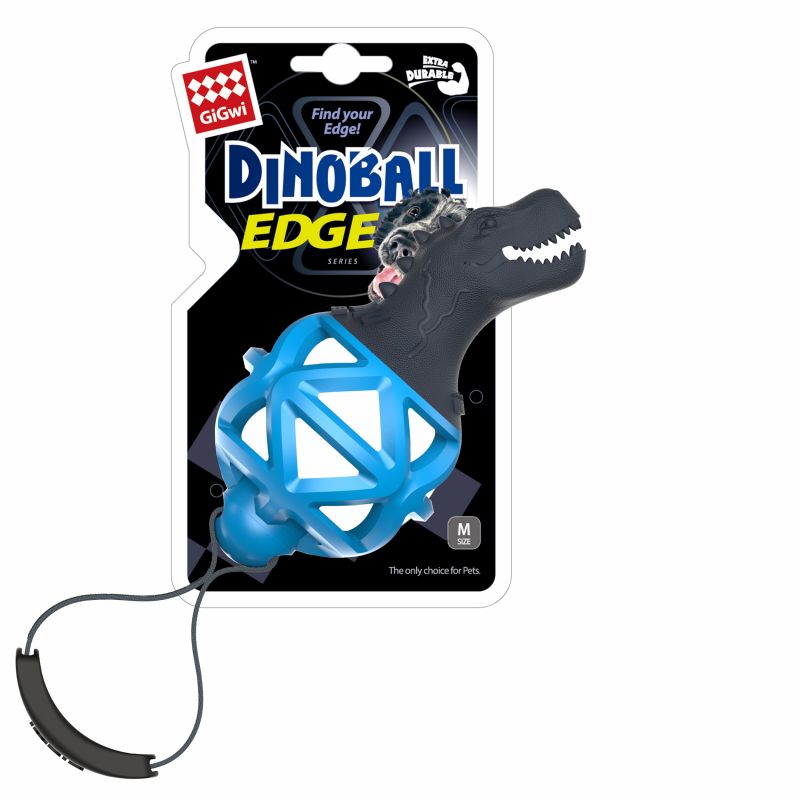 Gigwi Dino ExtraDurable DinoBall Blue Large