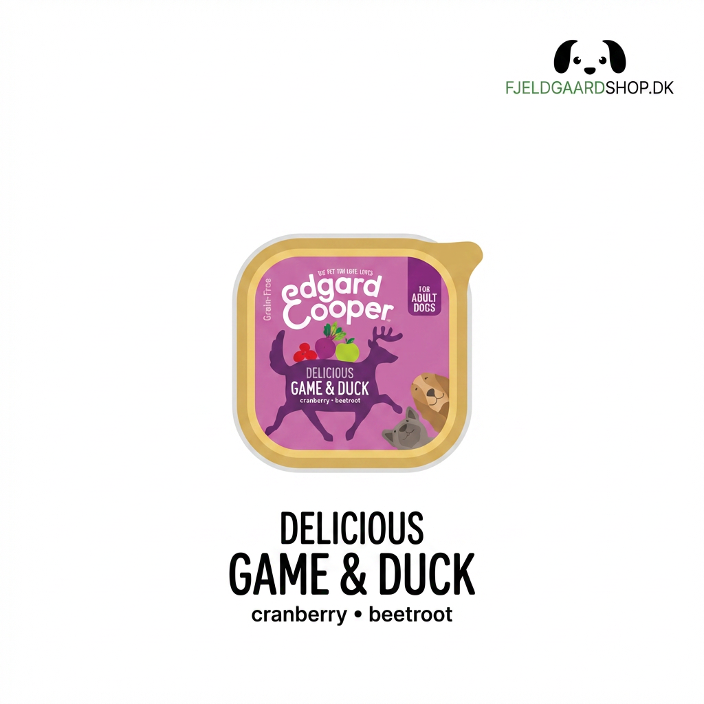Edgard & Cooper Paté Vildt & And Adult 300 gr.
