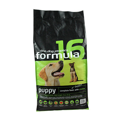 The Dog People's Formula 16 Puppy Large Breed - 12 kg. är raderad