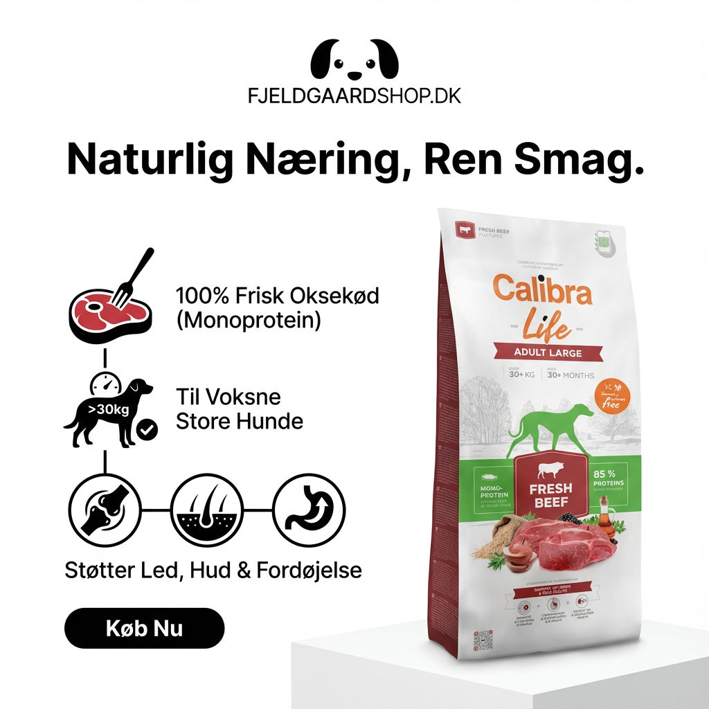 Hundefoder - Calibra Dog Adult Large Fresh Beef