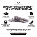Snack'it Torskeskind Snoet 100 gr. by Snack'it