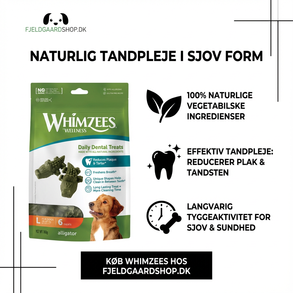 Whimzees Tyggeben - Alligator
