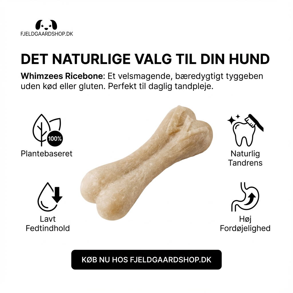 Whimzees Ricebone - Plantebaseret tyggeben