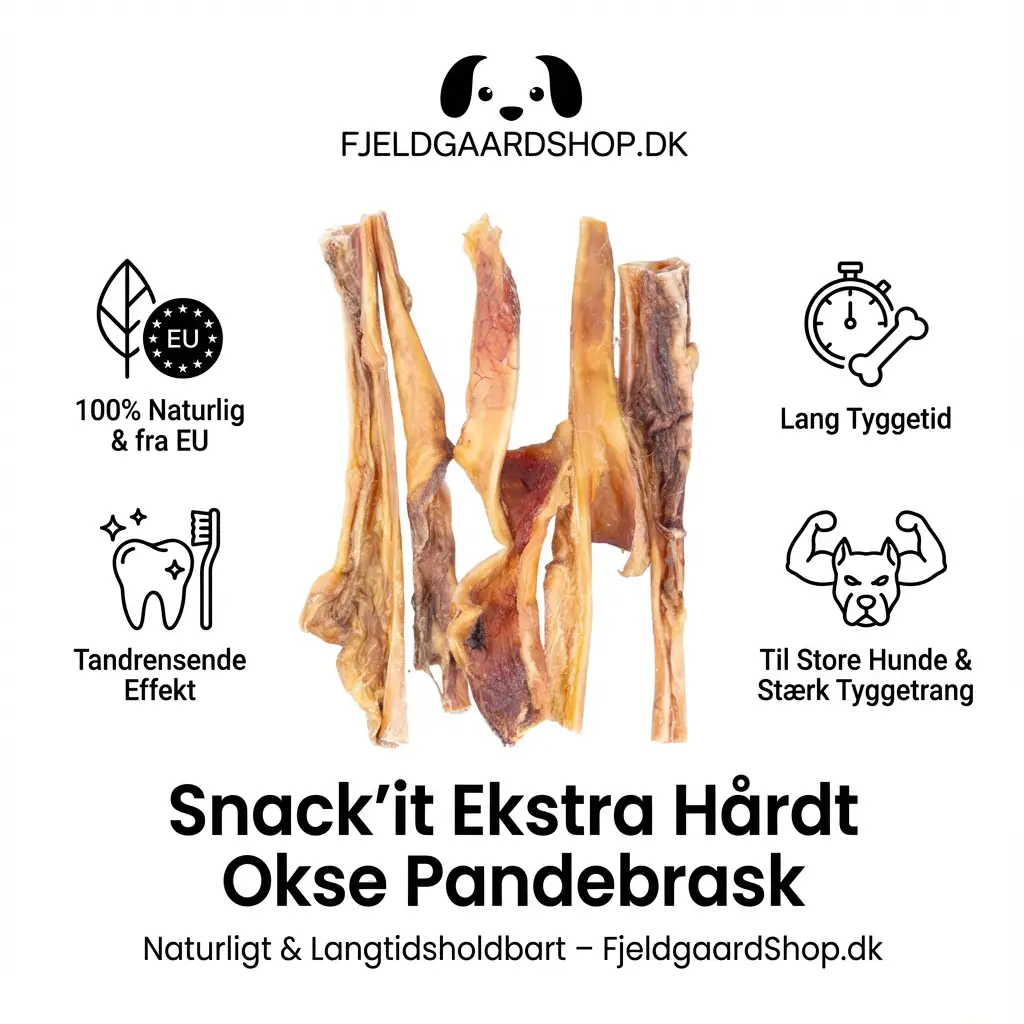 Snack'it Ekstra Hårdt Okse Pandebrask by Snack'it