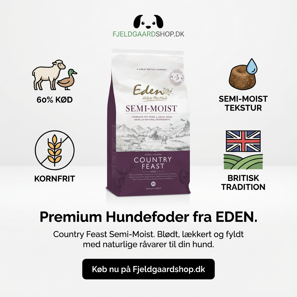EDEN Country Feast Semi Moist 2 kg – Kornfrit luksusfoder med 60 % kød