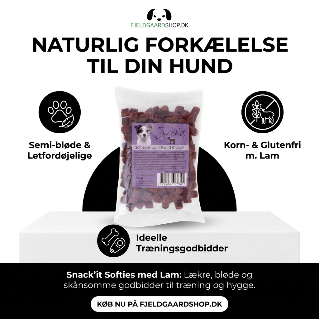 Snack’it Softies med Lam 200 gr. Kornfri