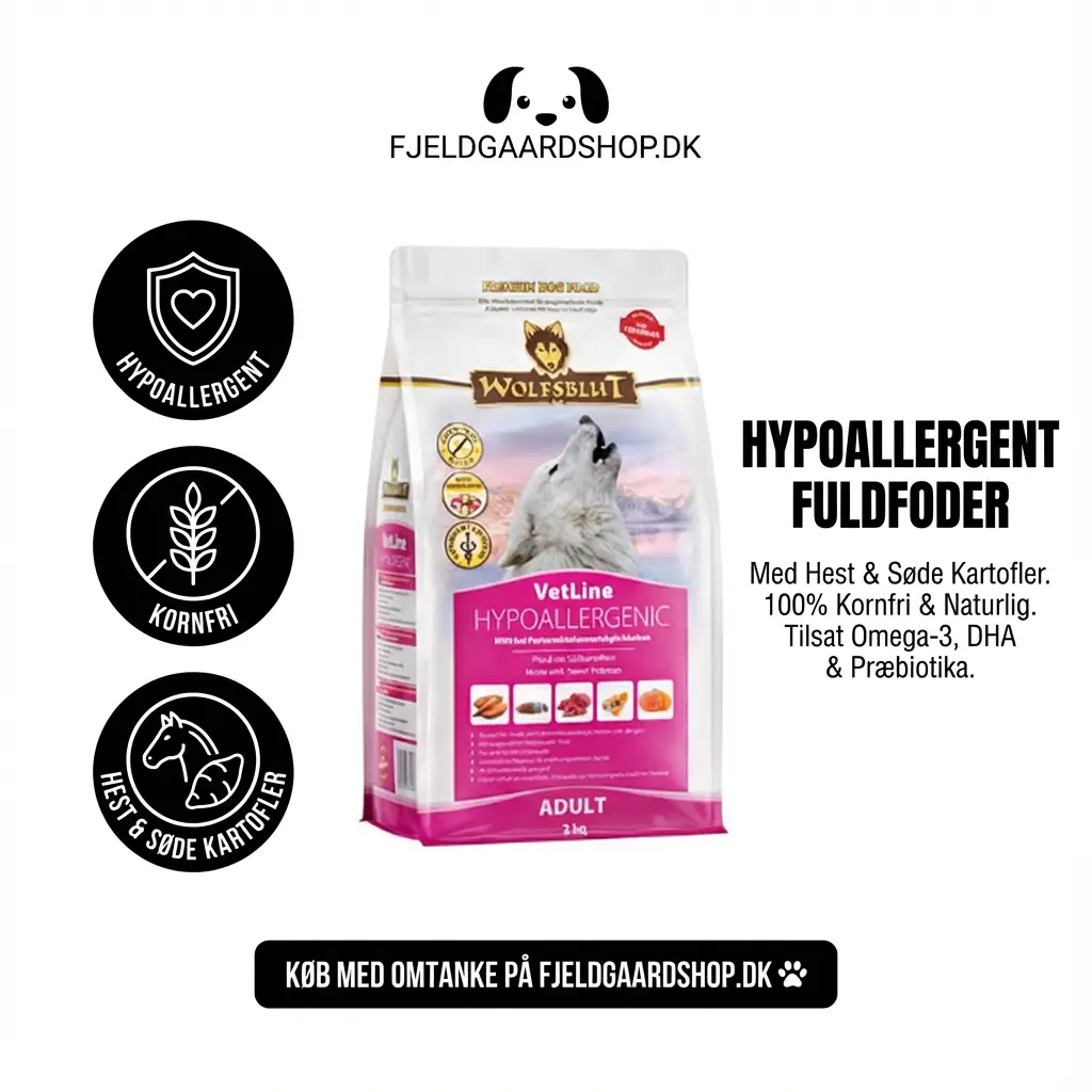 WOLFSBLUT VetLine Hypoallergenic Adult 2 kg. by WOLFSBLUT