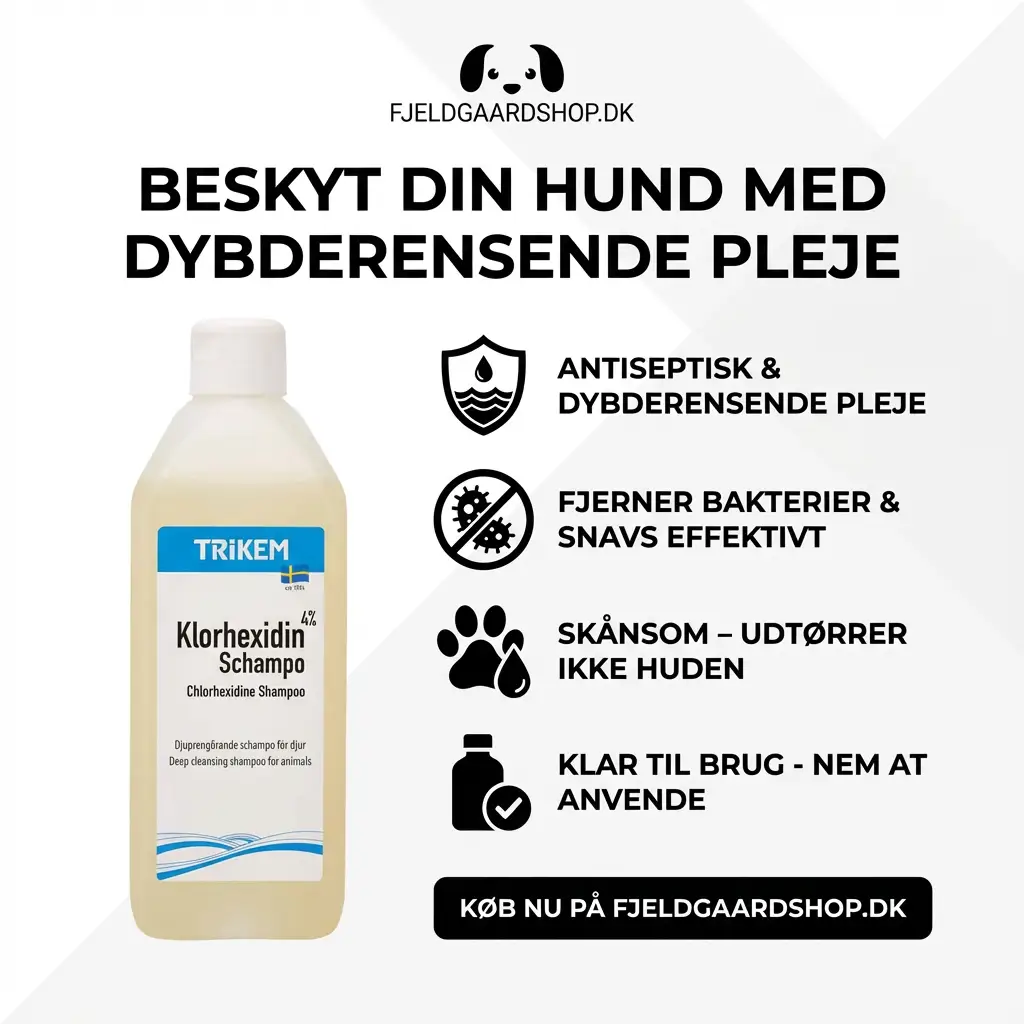 Trikem klorhexidin shampoo 600 ml. by Trikem