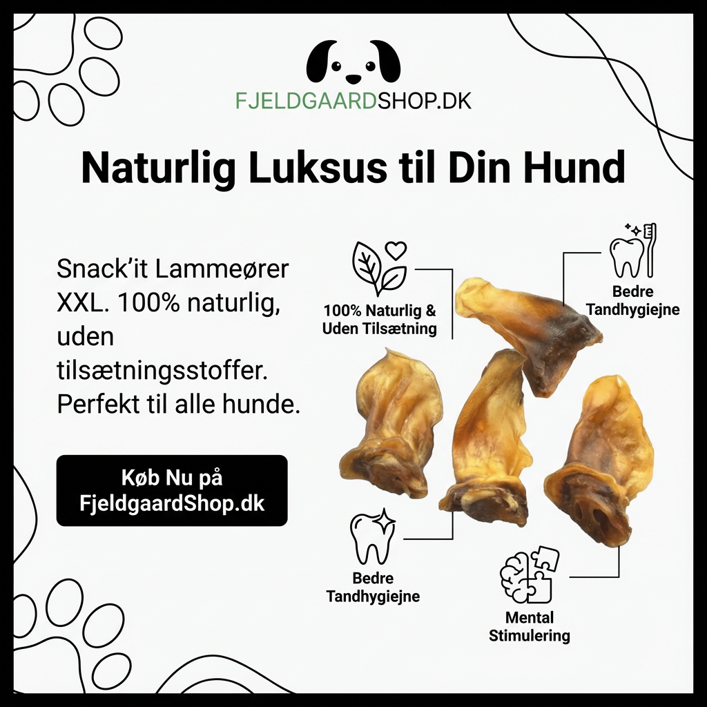 Snack'it Lammeører XXL 200 gr.