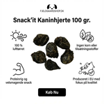 Snack'it Kaninhjerte 100 gr. by Snack'it