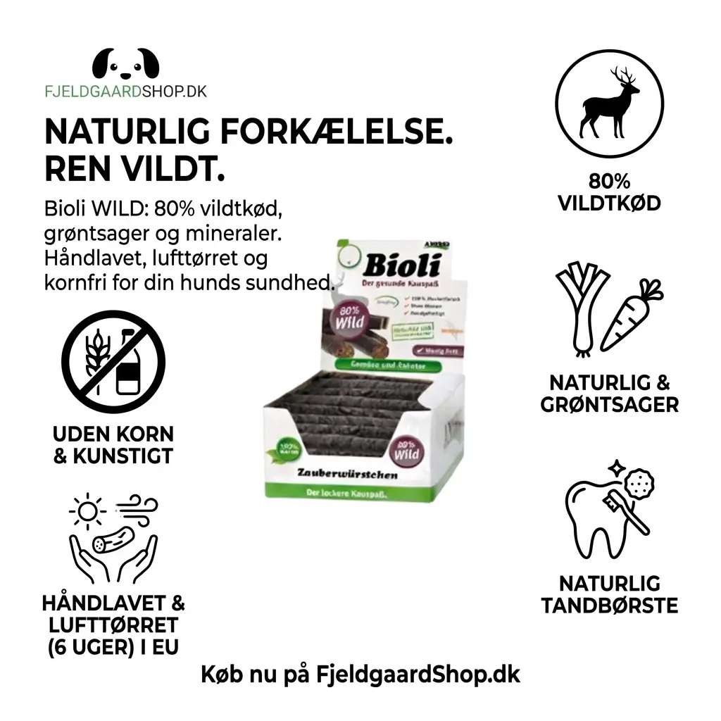 Anibio Bioli WILD - 80 % Vildtkød by ANIBIO