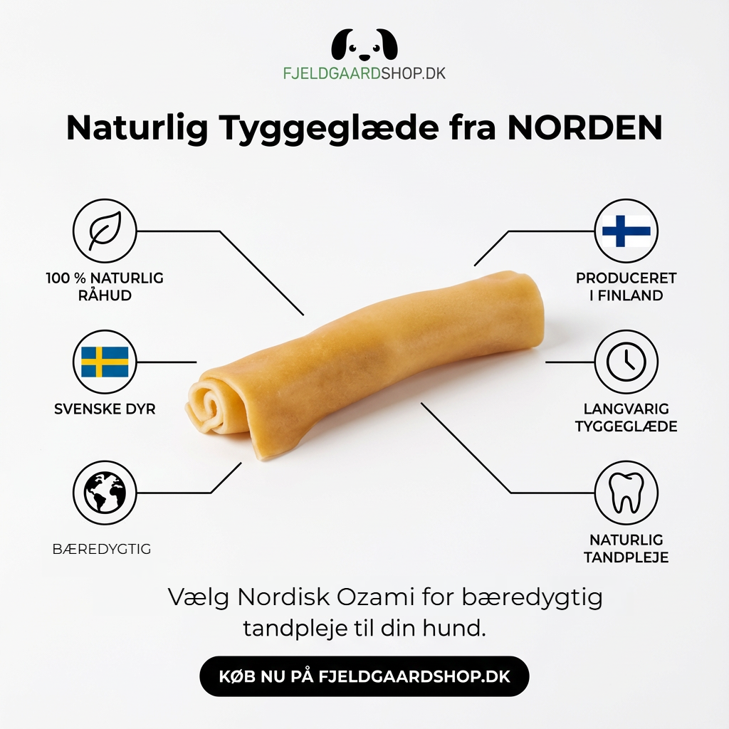 Nordisk Ozami Chewing Roll Beef Small 13 cm.