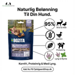 Bozita Snacks Meaty Bites med vildtkød & and 70 gr. by Bozita
