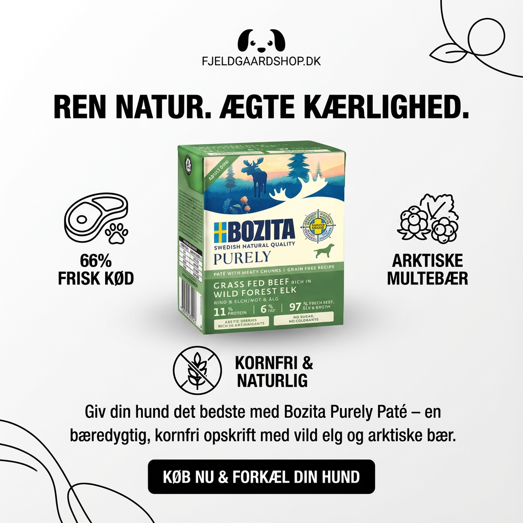 Bozita Purely Pate med Okse og Elg 370 gr. Kornfri