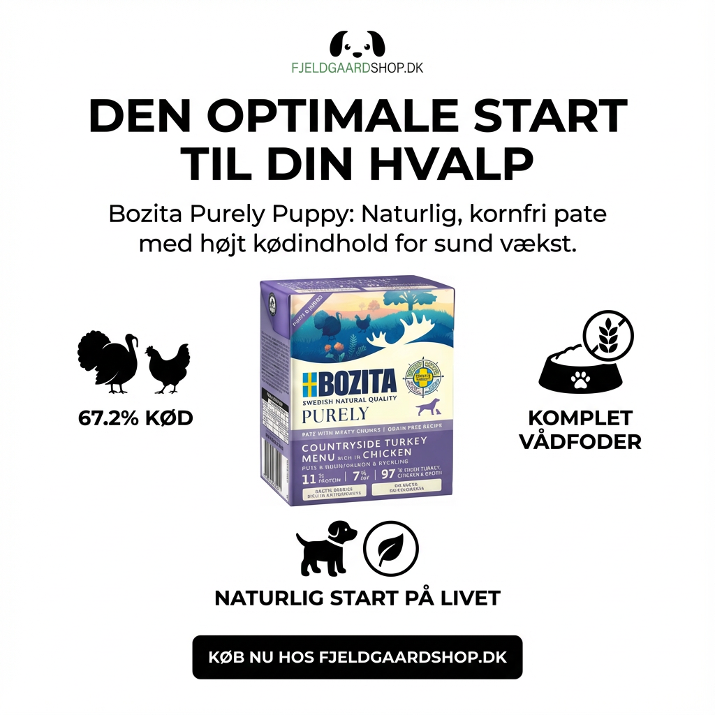 Bozita Purely Puppy & junior Pate Kalkun 370 gr.