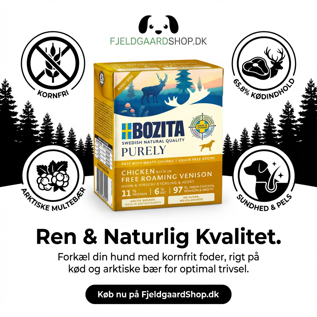 Bozita Purely Pate med Vildt 370 gr. Kornfri