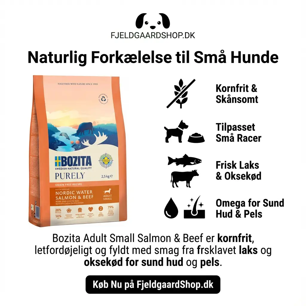 Bozita Purely Adult Small med Laks & Okse by Bozita