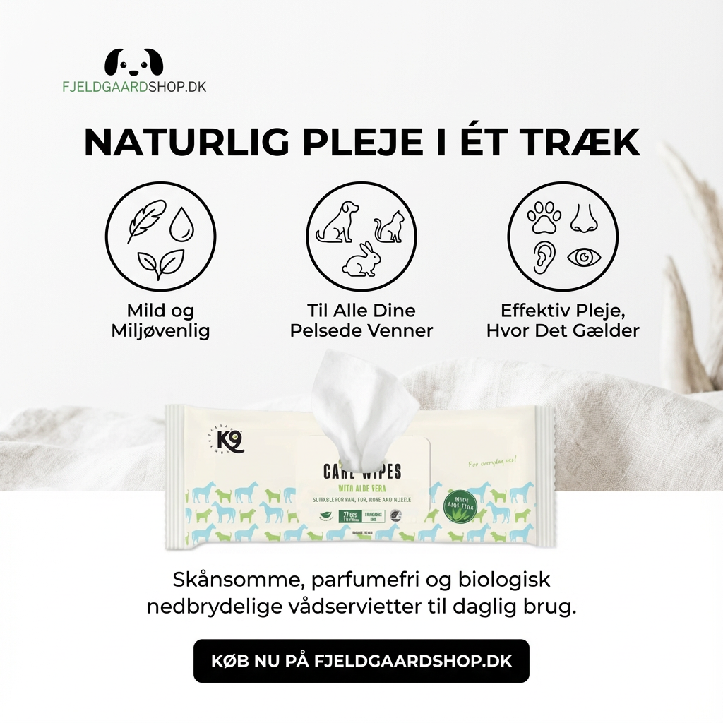 K9 Animal Care Wipes 72 stk.