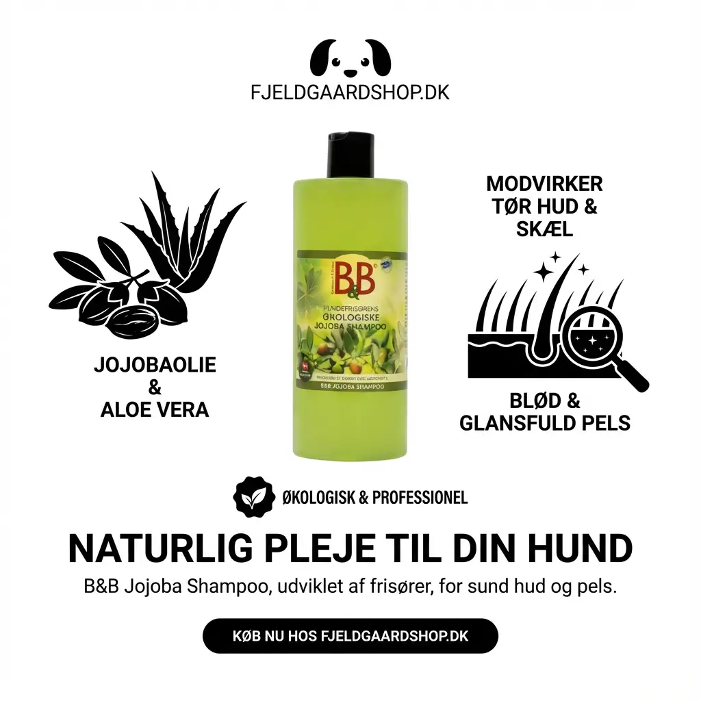 B&B Økologisk Jojoba Hundeshampoo by B&B