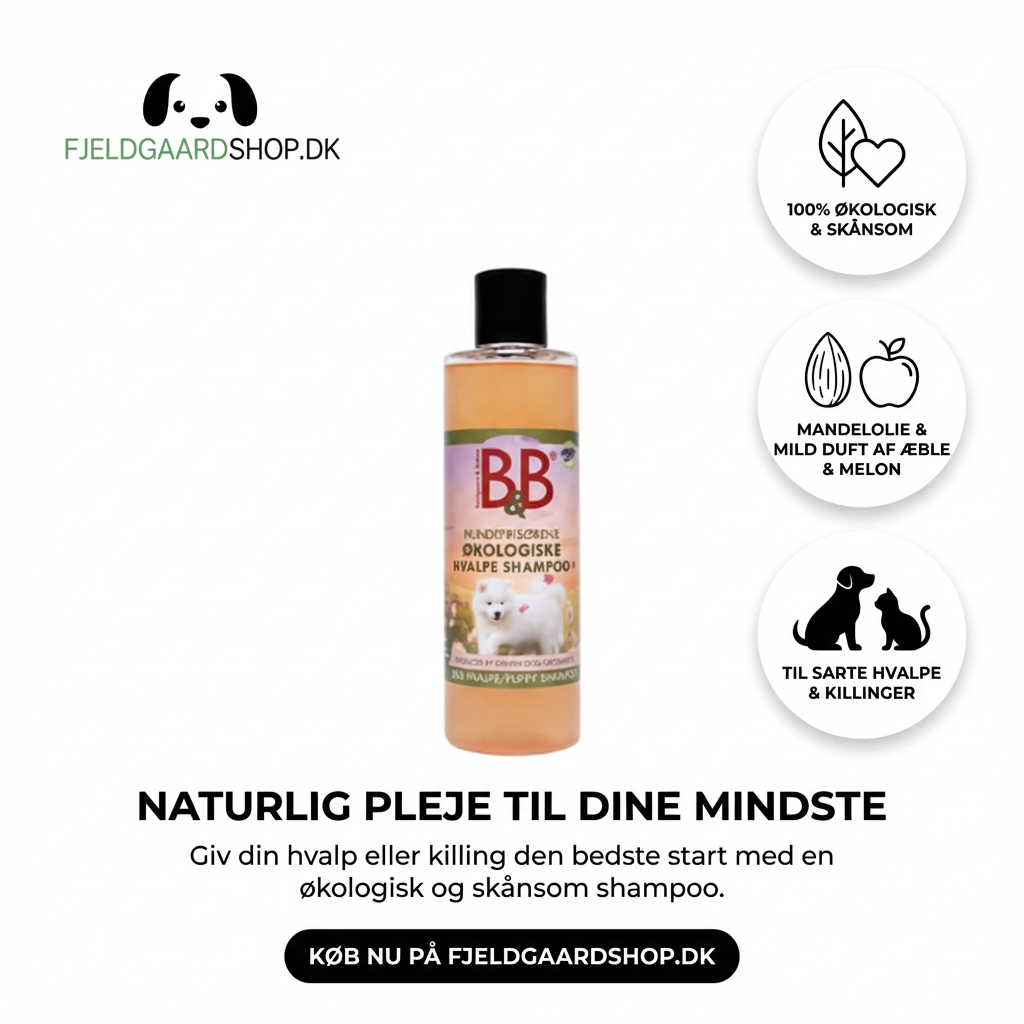 B&B Økologisk Puppy Shampoo